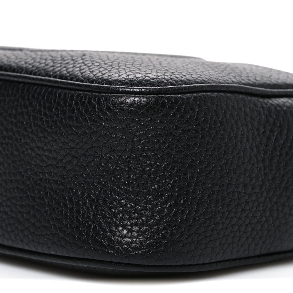Pebbled Calfskin Mini Soho Disco Bag Black product image 10, provided for visual reference and product detail review