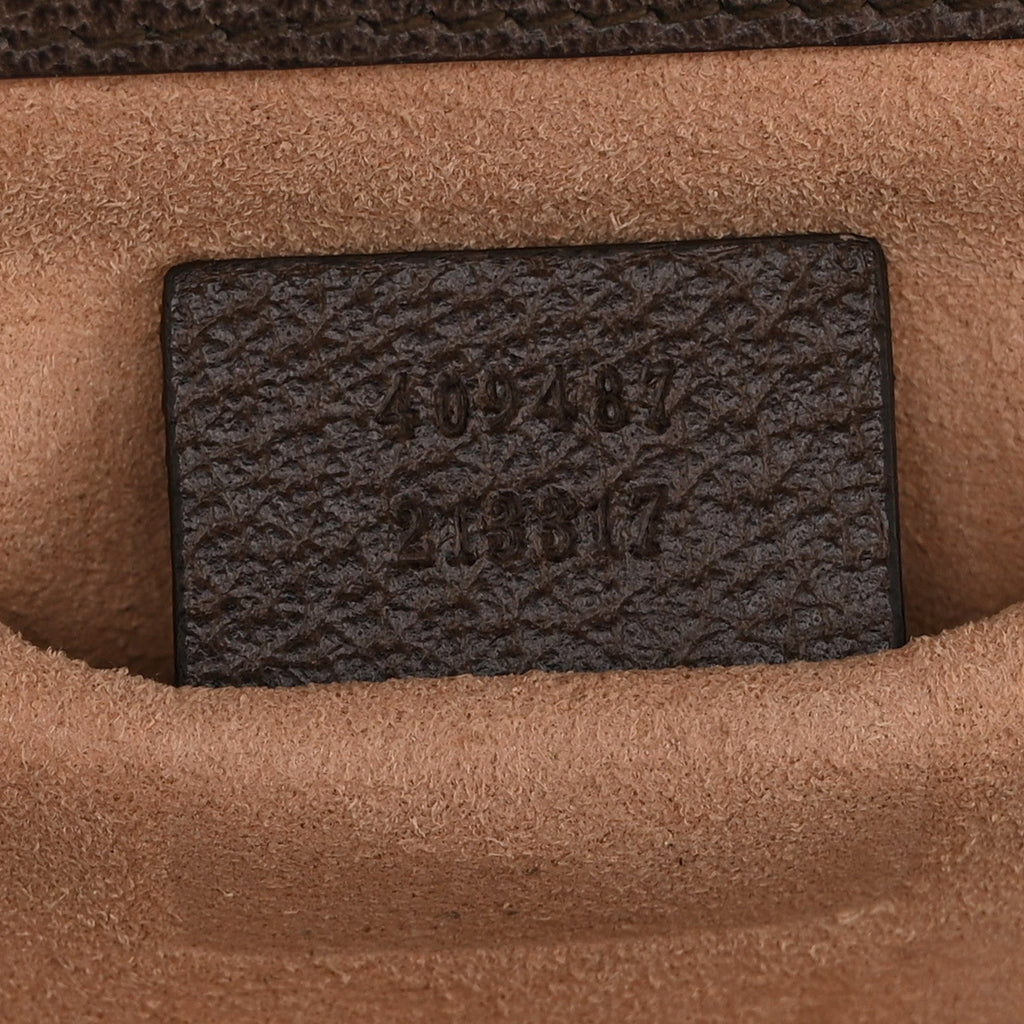 GG Supreme Monogram Bengal Small Padlock Shoulder Bag Beige Pink product image 7, provided for visual reference and product