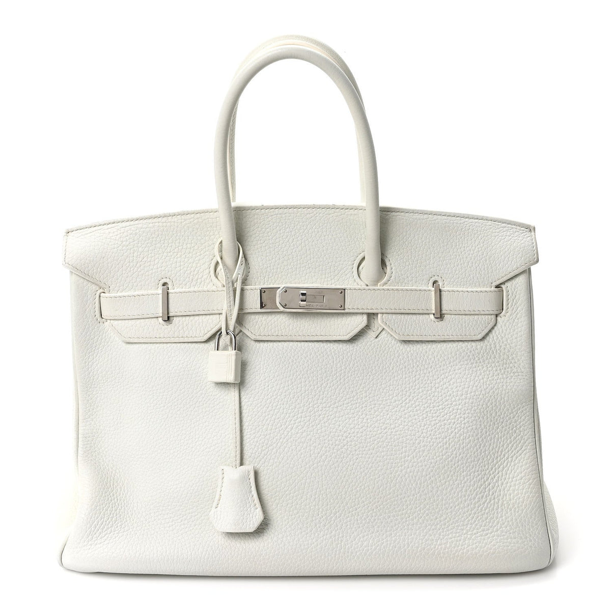 Togo Birkin 35 White product image 1, provided for visual reference and product detail review