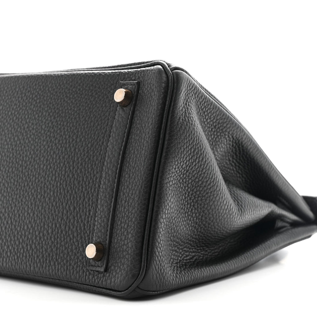 Togo Birkin 30 Black product image 10, provided for visual reference and product detail review