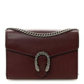Dollar Calfskin Crystal Mini Dionysus Chain Wallet Vintage Bordeaux product image 1, provided for visual reference and