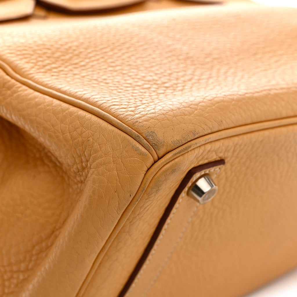 Taurillon Clemence HAC Birkin 32 Natural Sable product image 14, provided for visual reference and product detail review