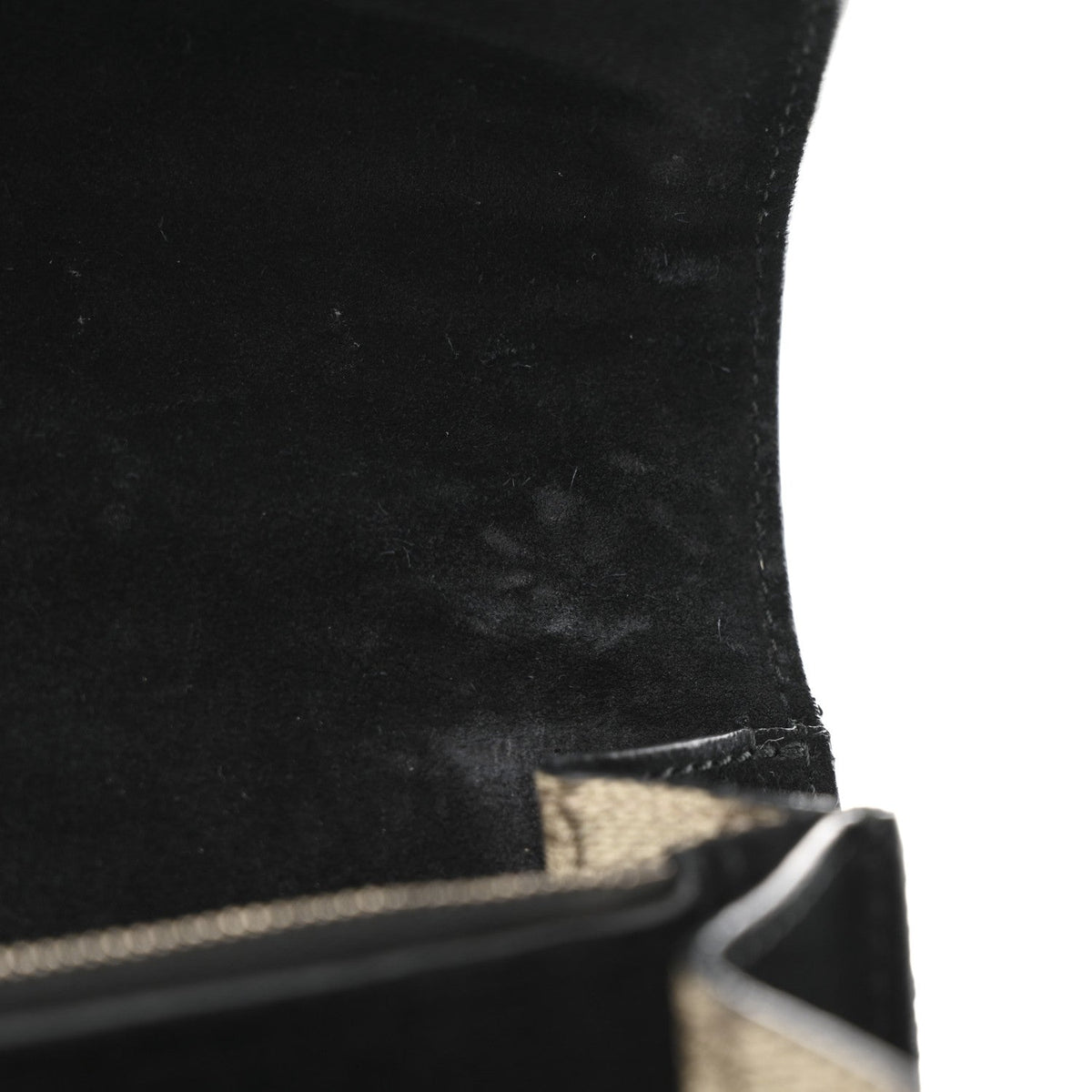 GG Supreme Monogram Crystal Small Dionysus Shoulder Bag Black product image 12, provided for visual reference and product