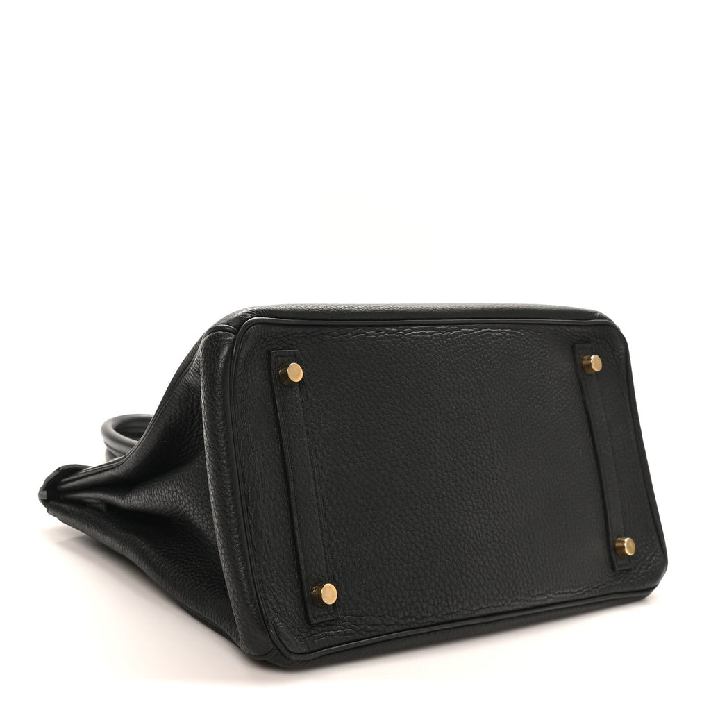 Togo BIRKIN 30 Black product image 4, provided for visual reference and product detail review