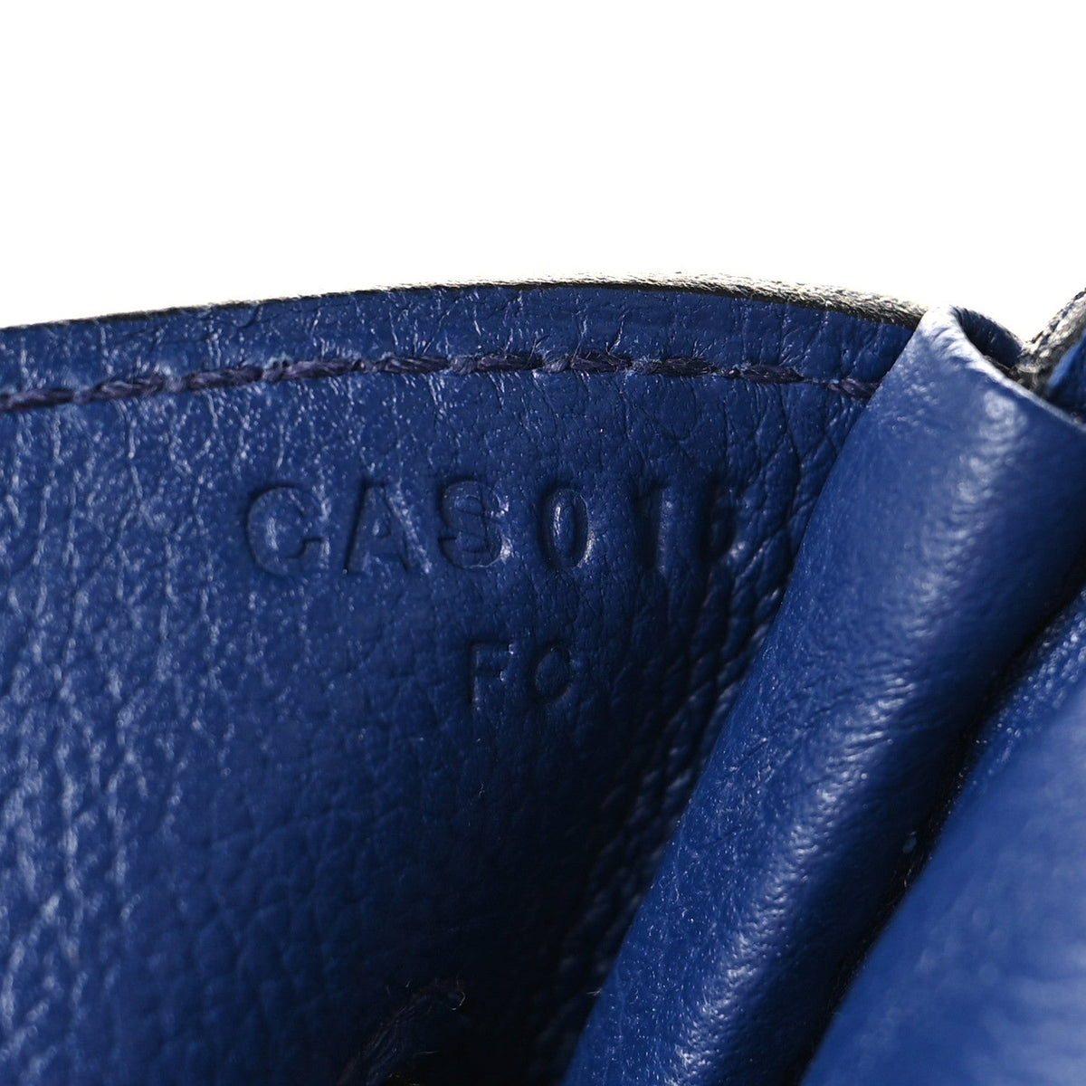 Taurillon Novillo Sea Surf Birkin 35 Bleu Saphir product image 6, provided for visual reference and product detail review