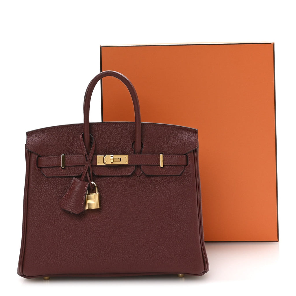 Togo Birkin 25 Rouge H product image 19, provided for visual reference and product detail review