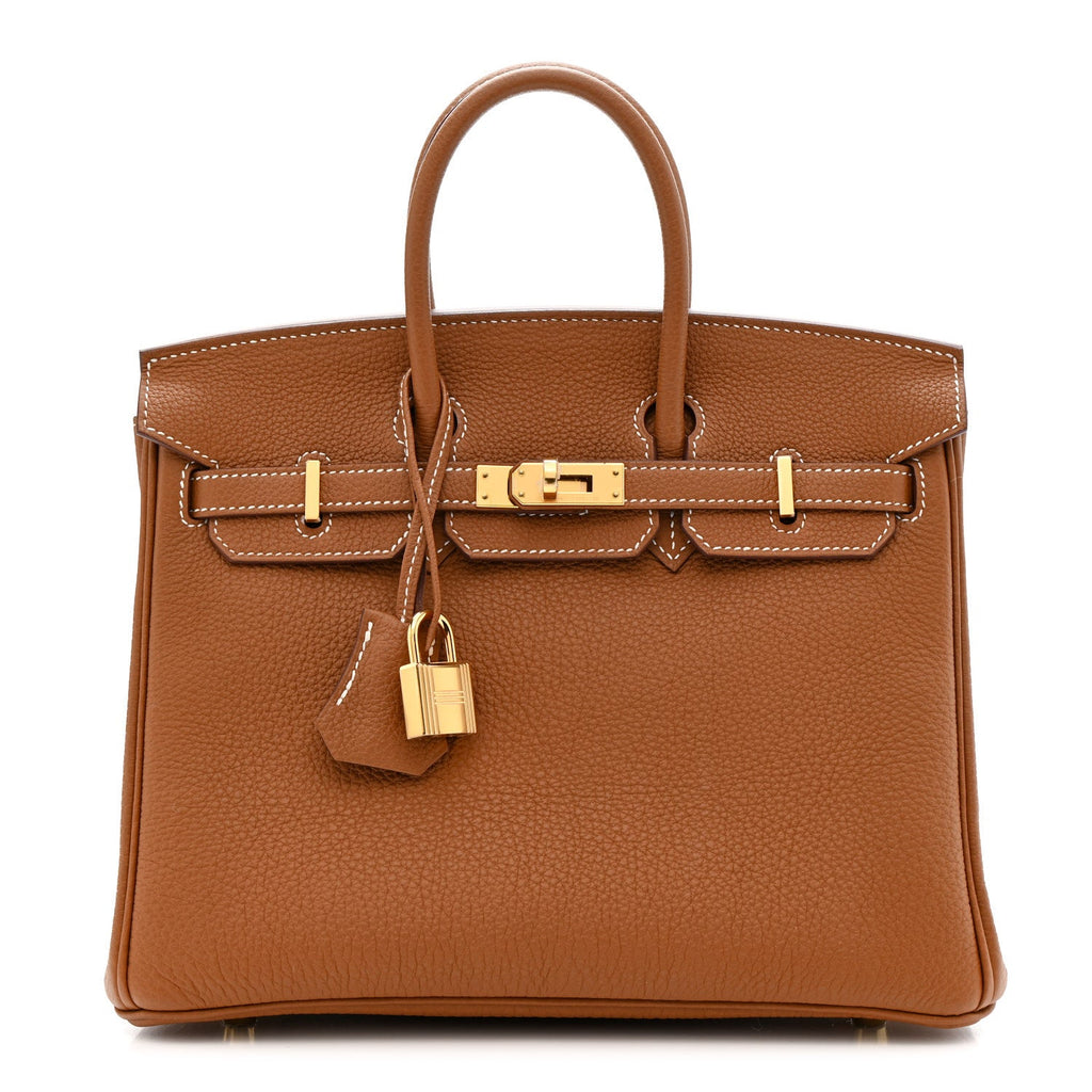Togo Birkin 25 Gold product image 1, provided for visual reference and product detail review