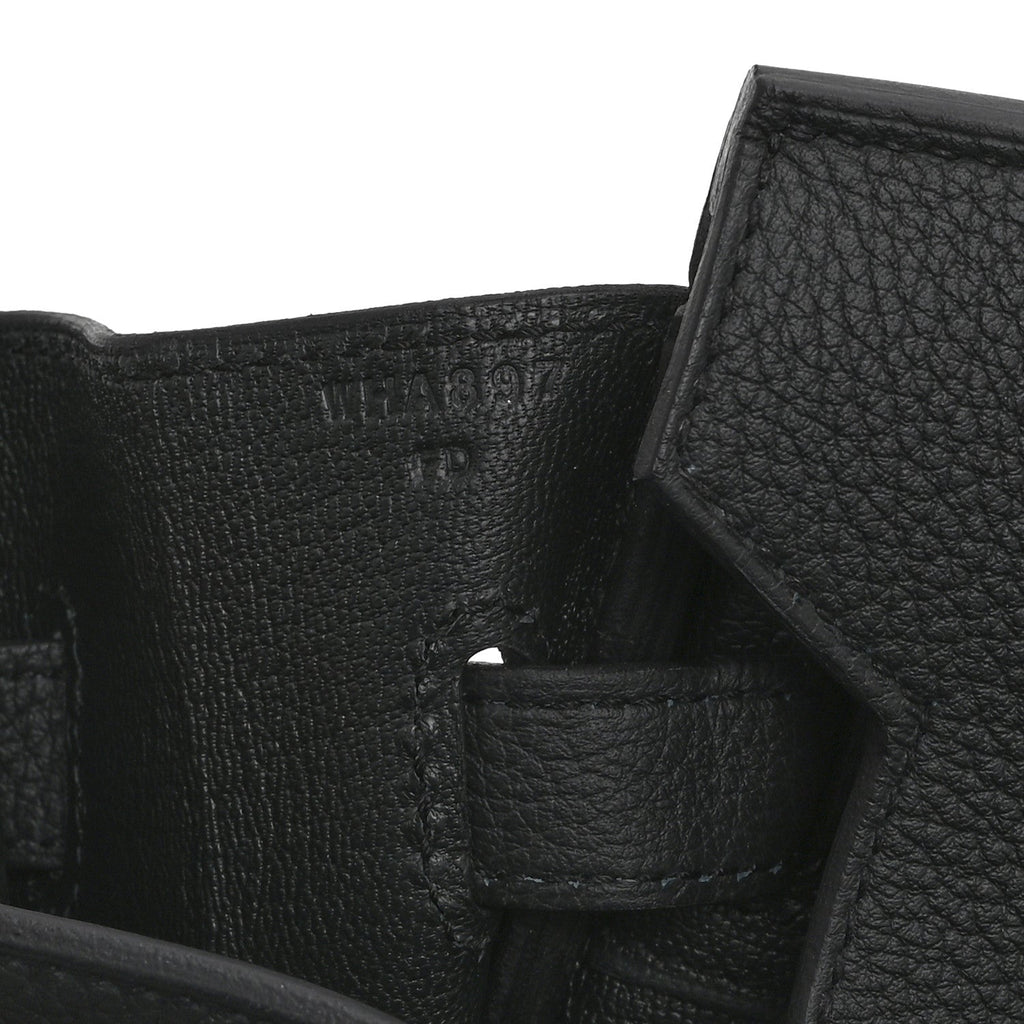Togo Birkin 30 Bleu Ocean product image 8, provided for visual reference and product detail review