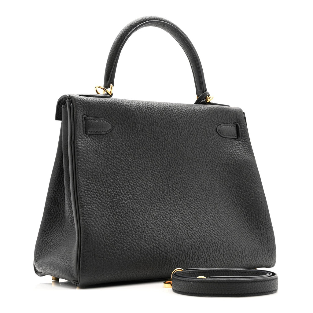 Togo Kelly Retourne 28 Black product image 3, provided for visual reference and product detail review