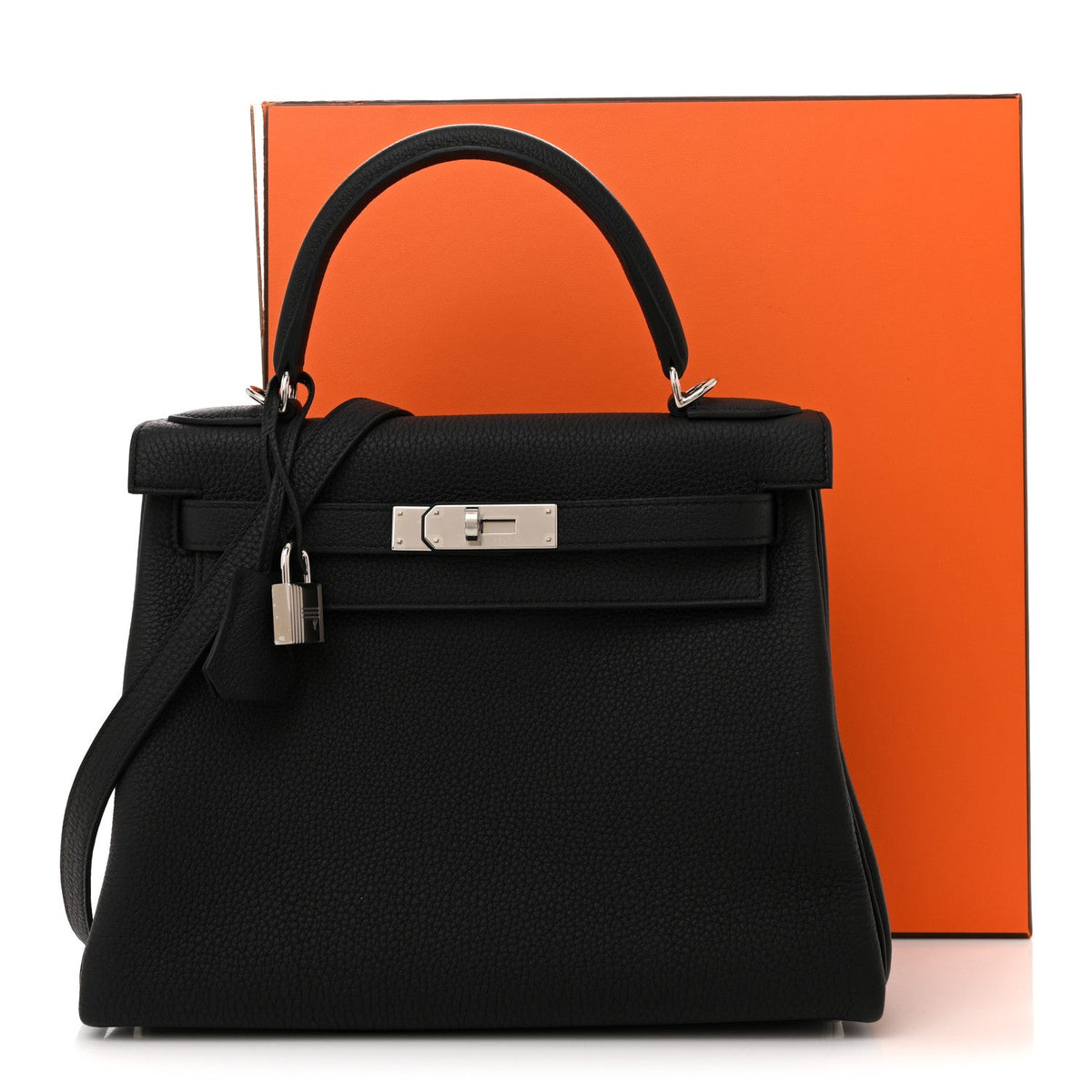 Togo Kelly Retourne 28 Black product image 11, provided for visual reference and product detail review