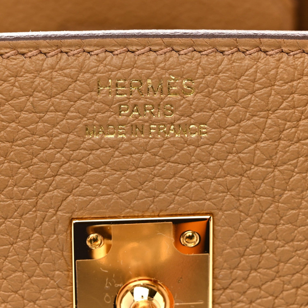 Togo Birkin 25 Biscuit product image 6, provided for visual reference and product detail review