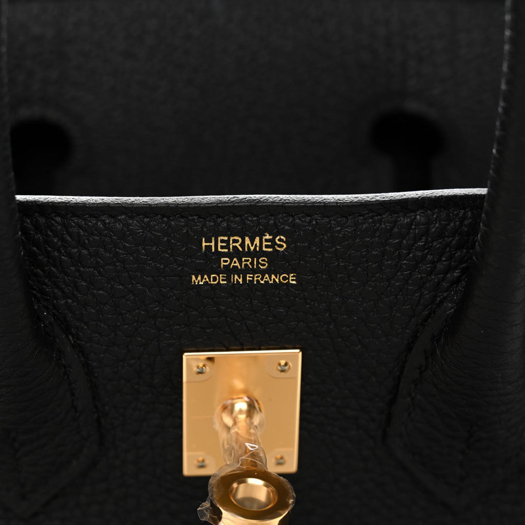 Togo Birkin 25 Black product image 10, provided for visual reference and product detail review
