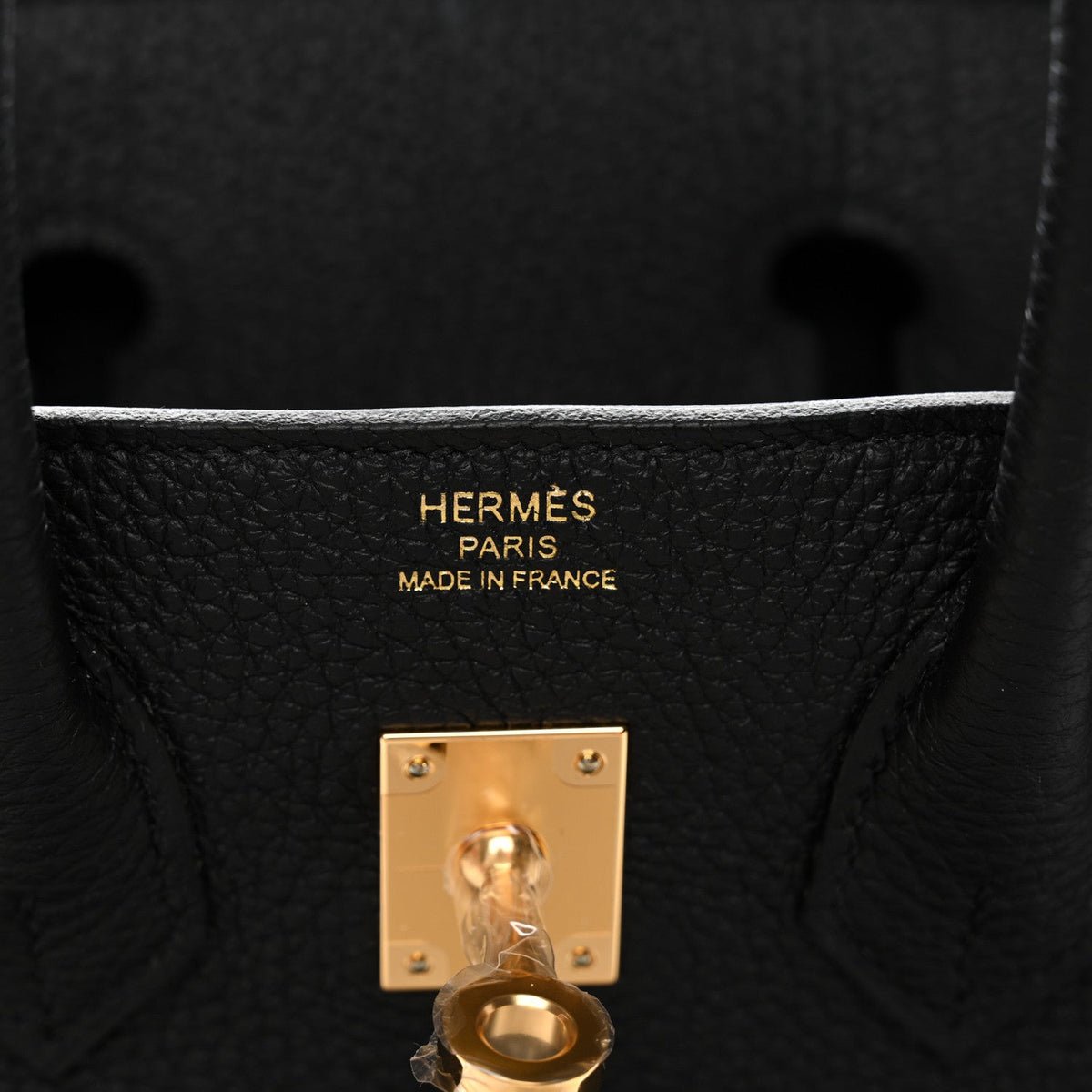 Togo Birkin 25 Black product image 10, provided for visual reference and product detail review