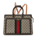 GG Supreme Monogram Web Ophidia Convertible Backpack Beige New Acero product image 1, provided for visual reference and