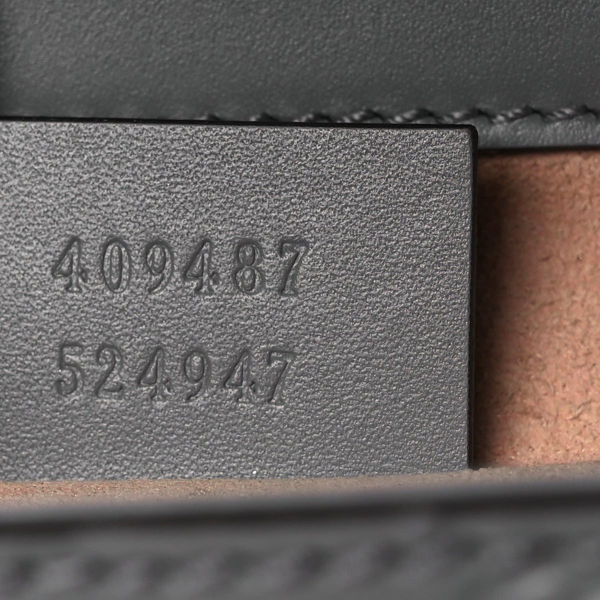 Guccissima Small Padlock Shoulder Bag Grey product image 6, provided for visual reference and product detail review