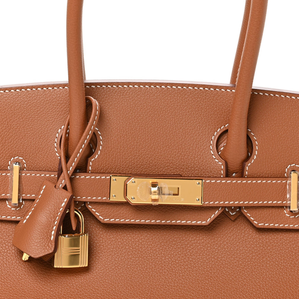 Evercolor Shoulder Birkin Light 29 Gold product image 8, provided for visual reference and product detail review