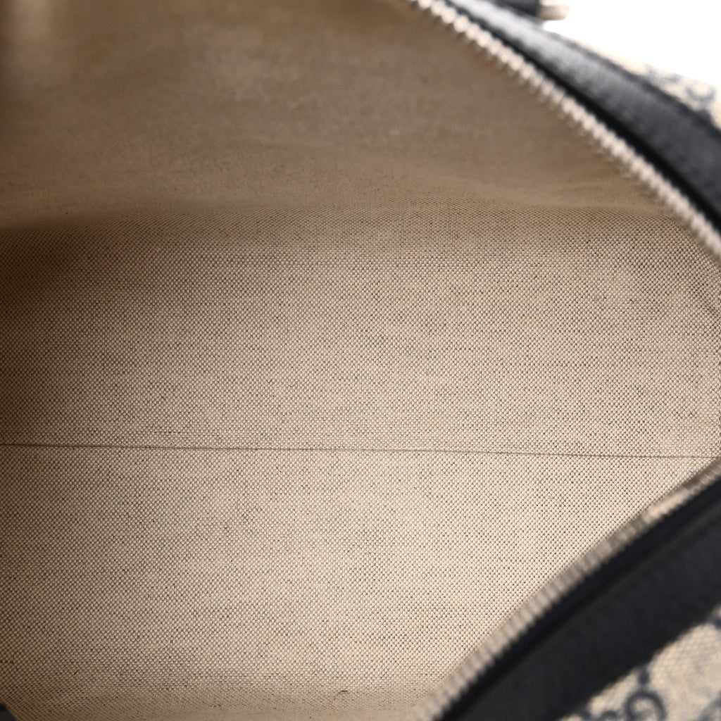 GG Supreme Monogram Web Medium Ophidia Top Handle Bag Beige Blue product image 5, provided for visual reference and product