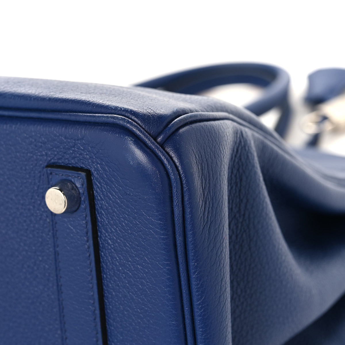 Taurillon Novillo Sea Surf and Fun Birkin 35 Bleu Saphir product image 12, provided for visual reference and product detail