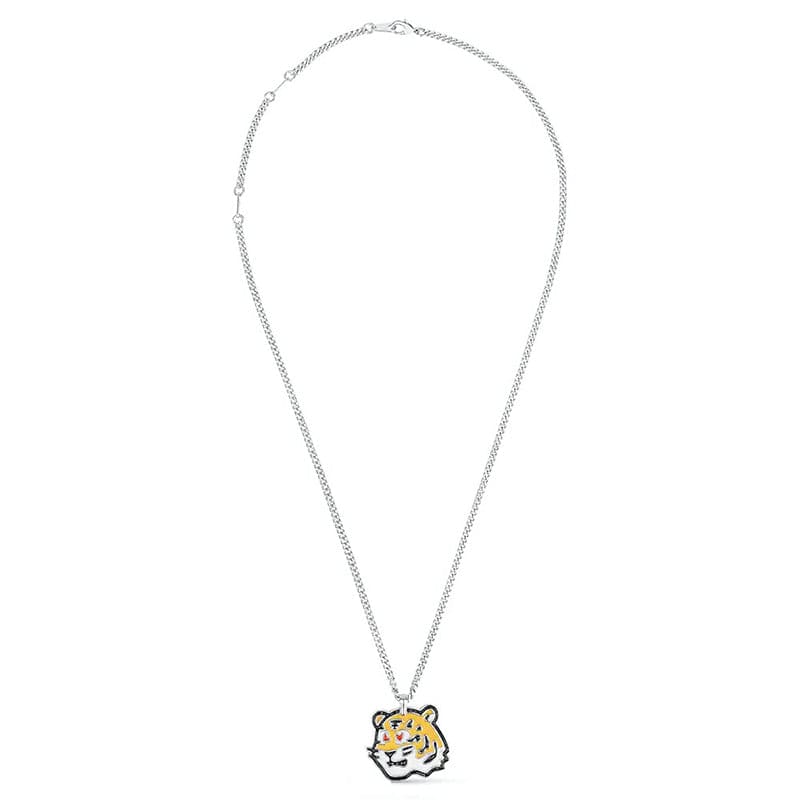 Louis x Nigo Tiger Pendant Necklace product image 2, provided for visual reference and product detail review