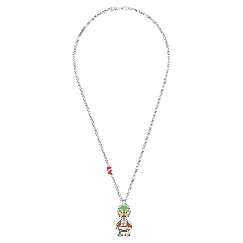 Louis x Nigo Duck Pendant Necklace product image 2, provided for visual reference and product detail review