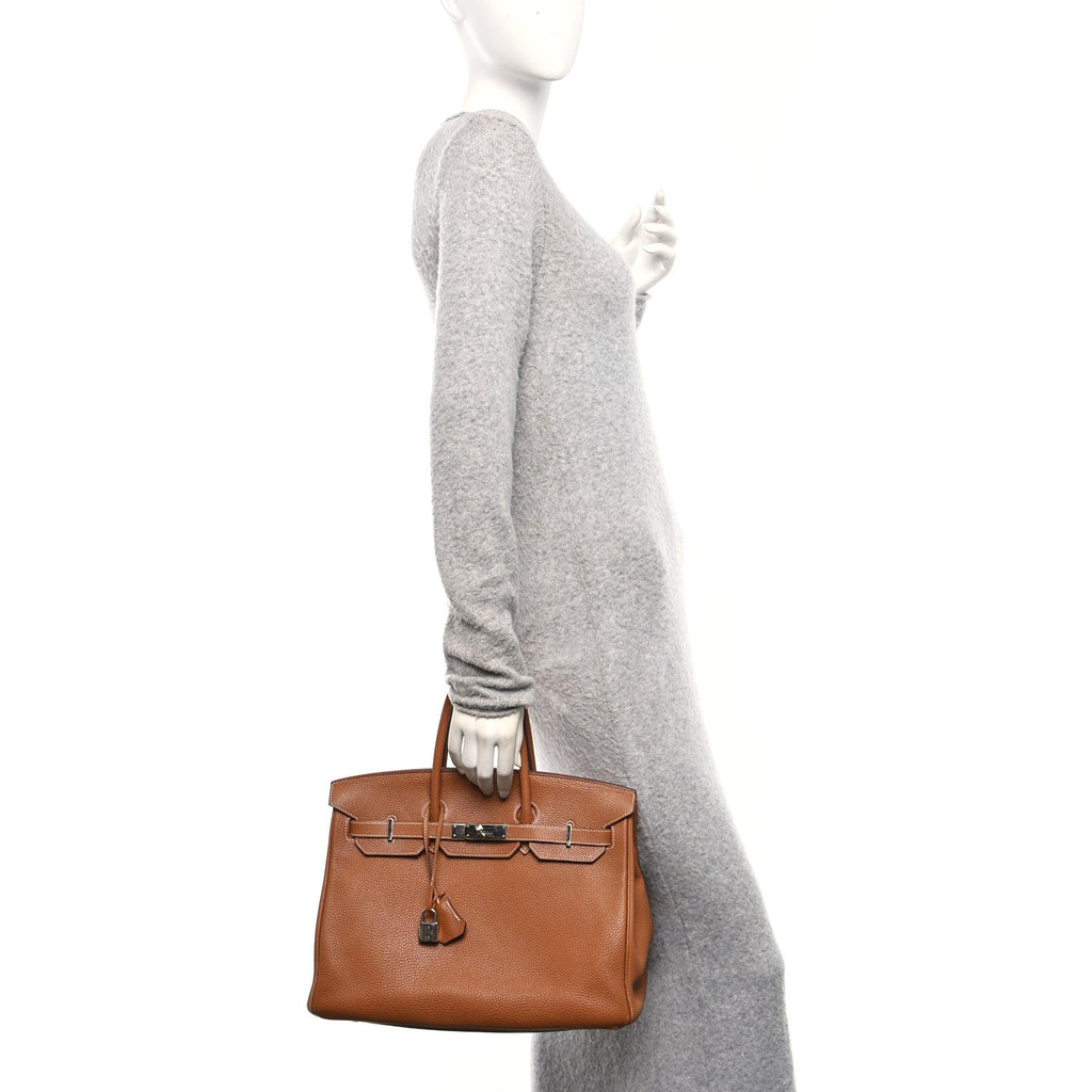 Togo Birkin 35 Gold product image 2, provided for visual reference and product detail review