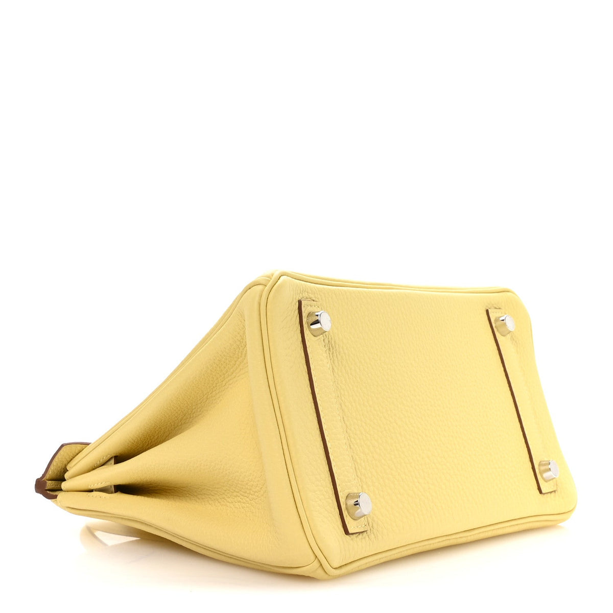 Togo Birkin 25 Jaune Poussin product image 4, provided for visual reference and product detail review