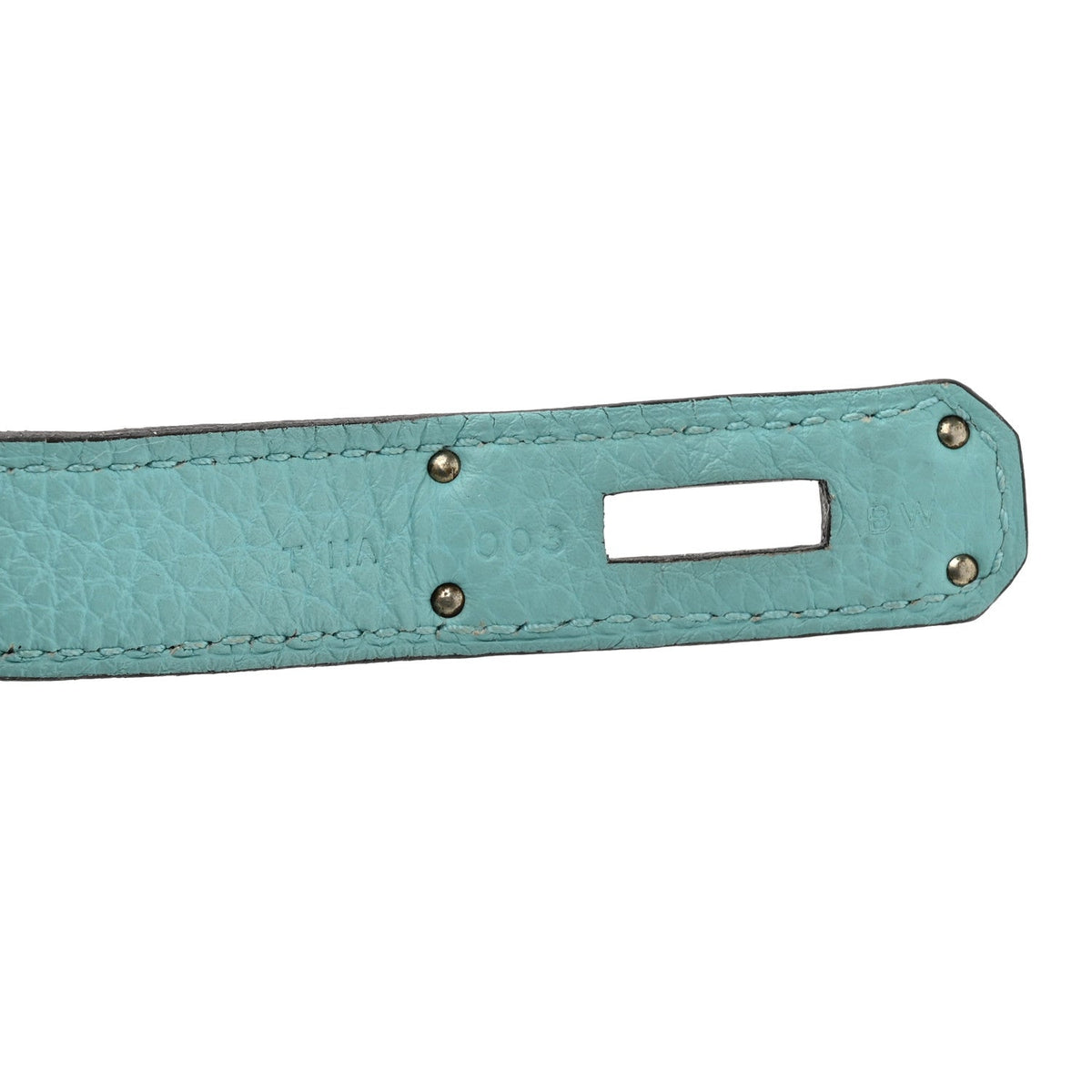 Togo BIRKIN 30 Bleu Atoll product image 7, provided for visual reference and product detail review