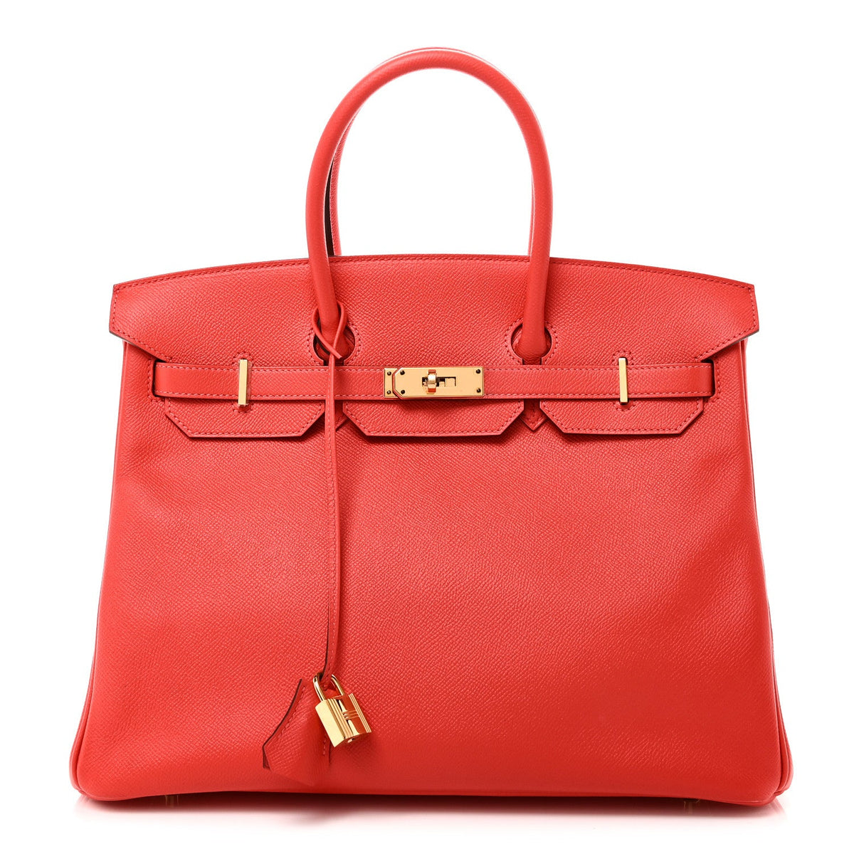 Epsom Birkin 35 Rose Jaipur product image 1, provided for visual reference and product detail review