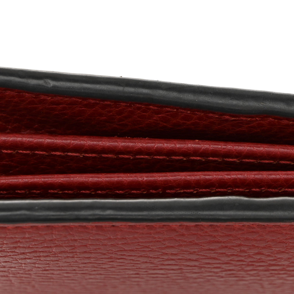 Calfskin Mini Dionysus Chain Wallet Hibiscus Red product image 13, provided for visual reference and product detail review