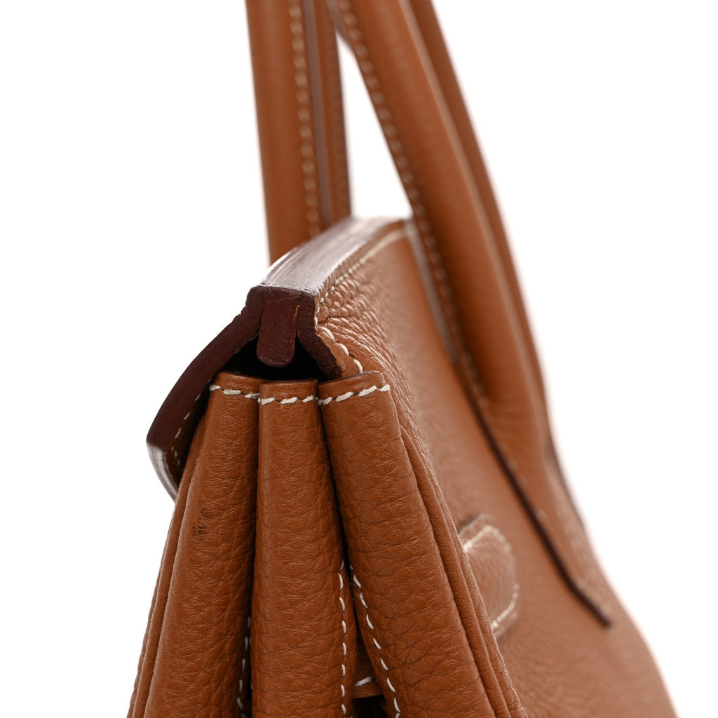 Taurillon Clemence Birkin 35 Gold product image 12, provided for visual reference and product detail review