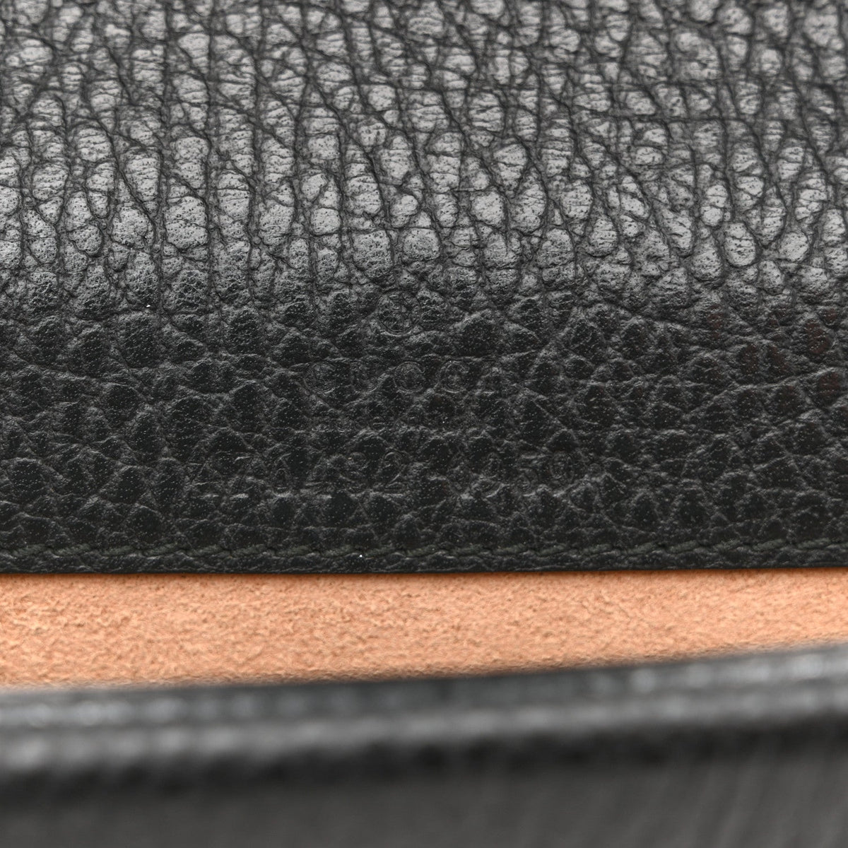 Dollar Calfskin Crystal Super Mini Dionysus Shoulder Bag Black product image 6, provided for visual reference and product