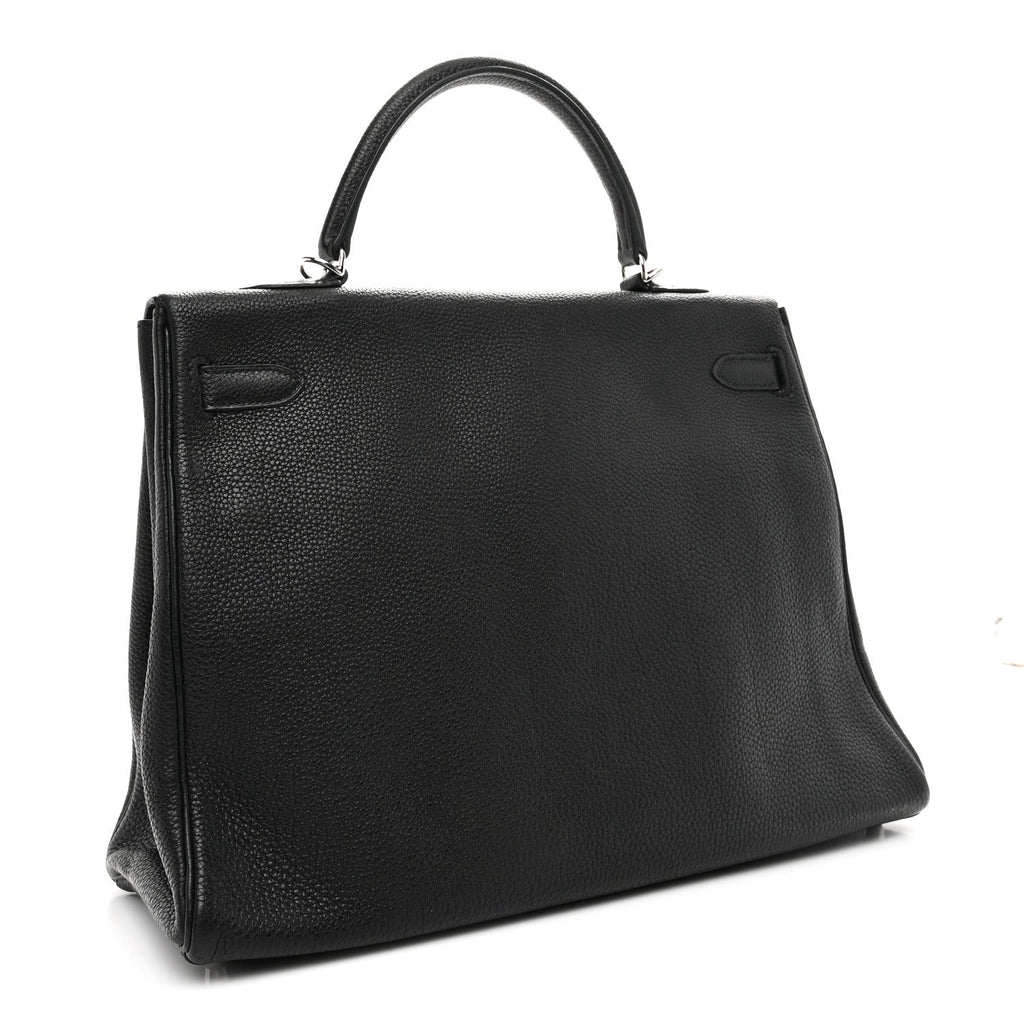 Togo Kelly Retourne 35 Black product image 3, provided for visual reference and product detail review