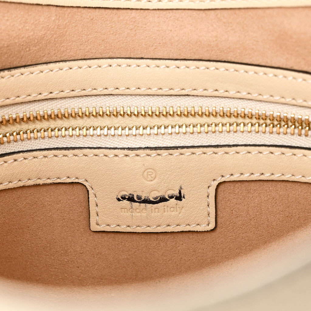 GG Supreme Monogram Moon Calfskin Medium Padlock Shoulder Bag Beige Ebony Mystic White product image 6, provided for visual