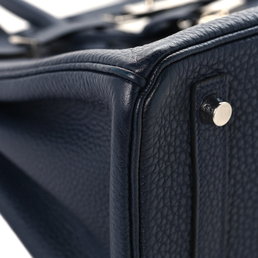 Togo Birkin 30 Bleu Nuit product image 9, provided for visual reference and product detail review