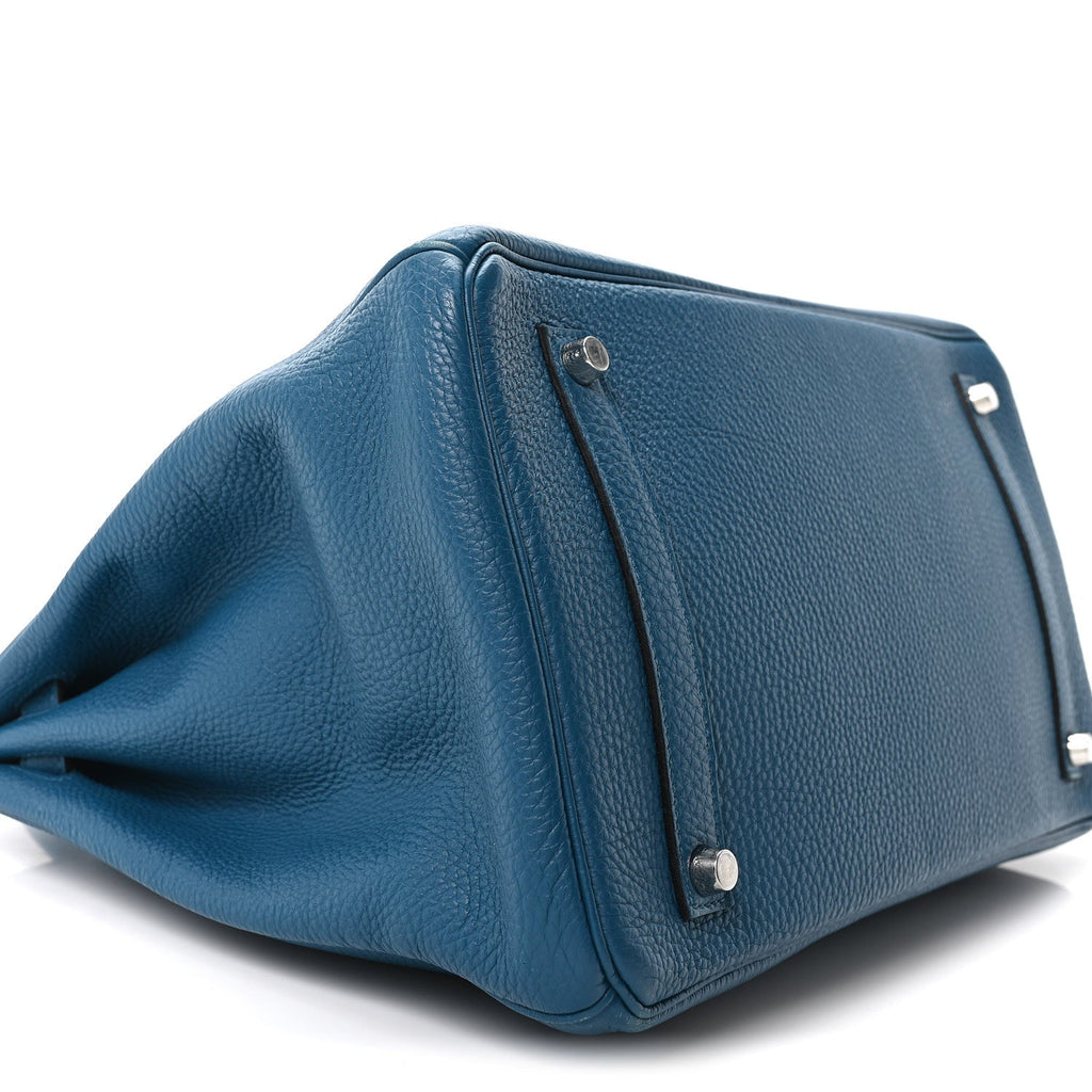 Togo Birkin 35 Bleu Izmir product image 9, provided for visual reference and product detail review