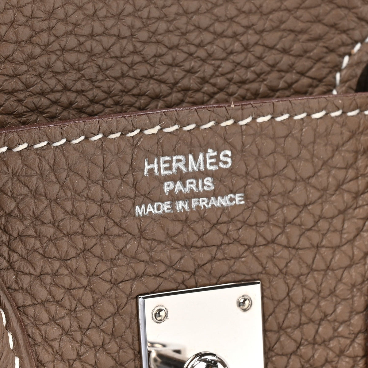 Togo Birkin 25 Etoupe product image 6, provided for visual reference and product detail review