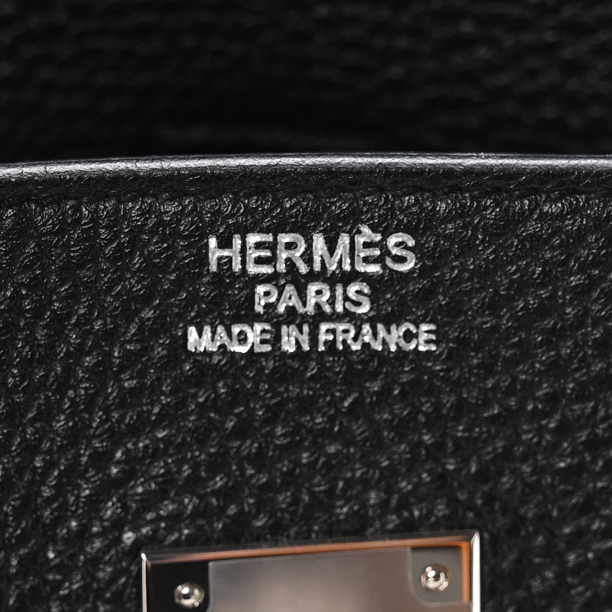 Togo Birkin 35 Black product image 6, provided for visual reference and product detail review