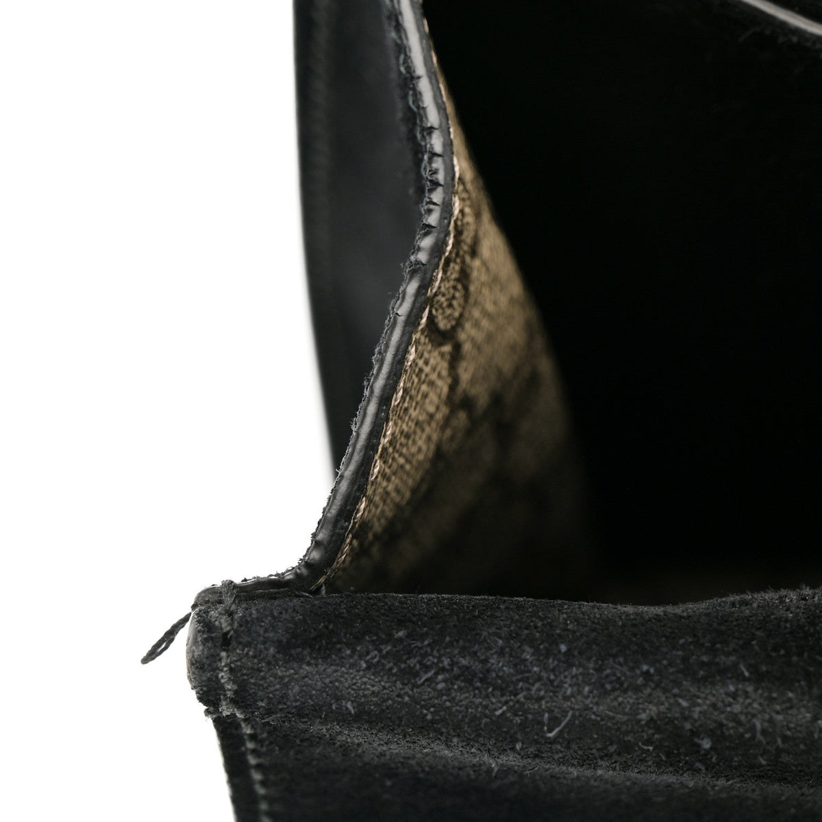 GG Supreme Monogram Medium Dionysus Shoulder Bag Black product image 15, provided for visual reference and product detail