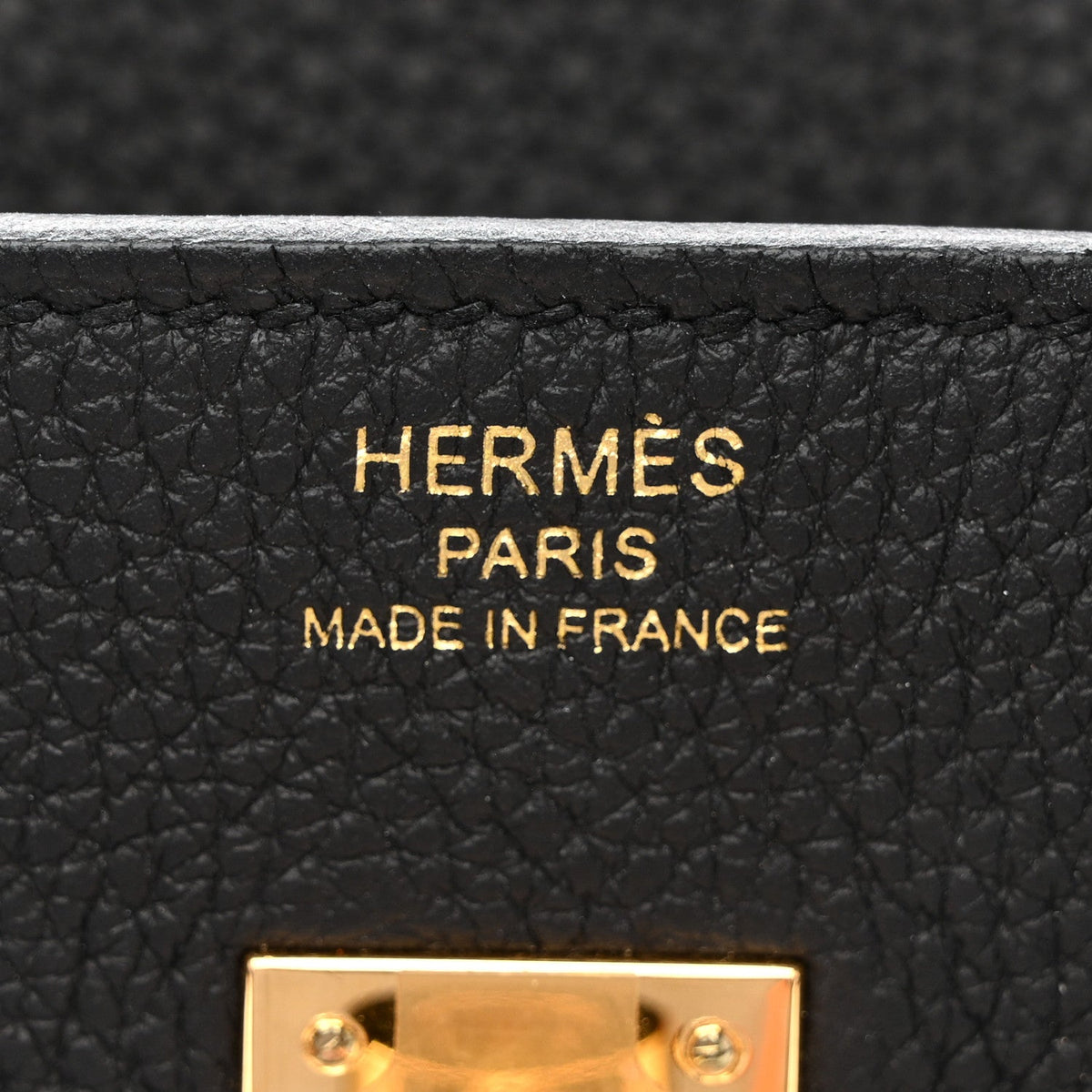 Togo Birkin 25 Black product image 6, provided for visual reference and product detail review