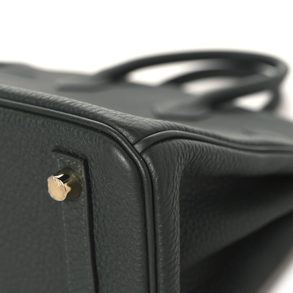 Togo Birkin 25 Vert Fonce product image 12, provided for visual reference and product detail review