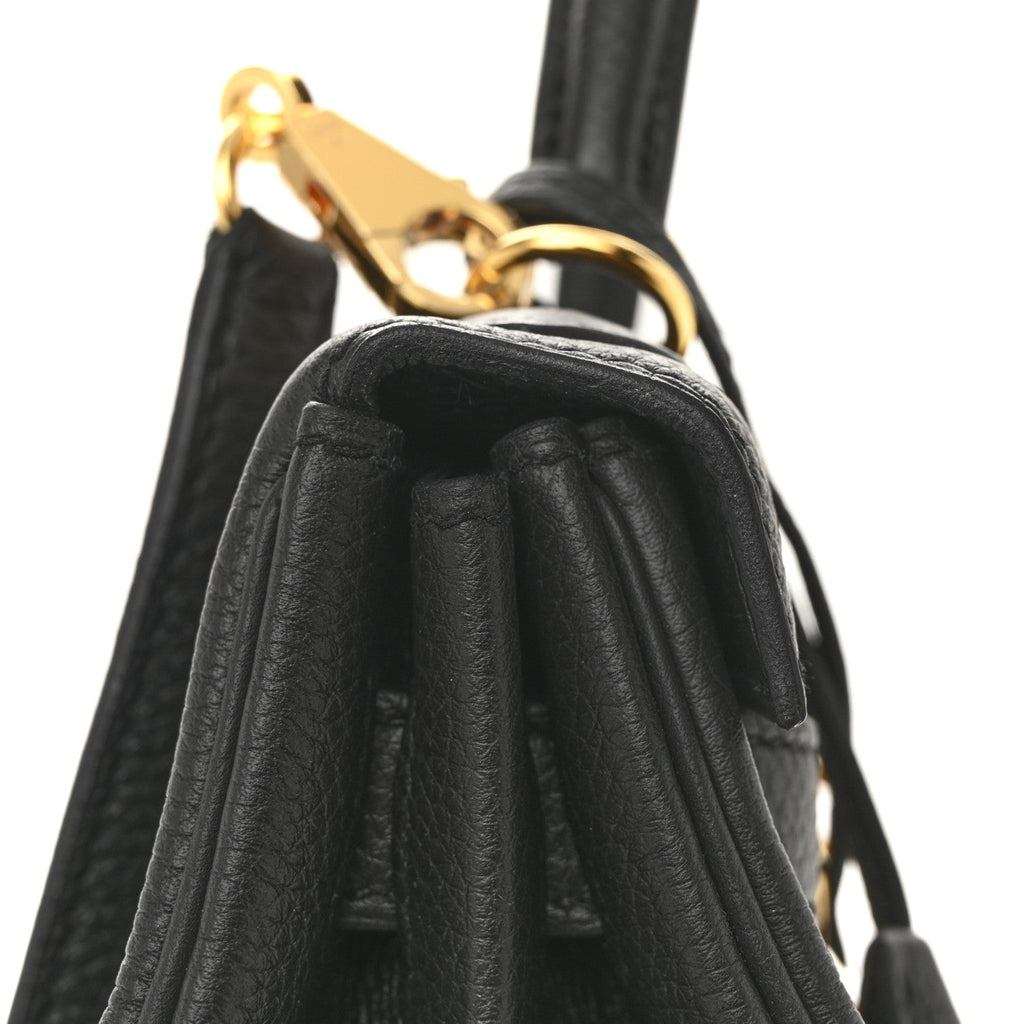 Togo Kelly Retourne 28 Black product image 11, provided for visual reference and product detail review