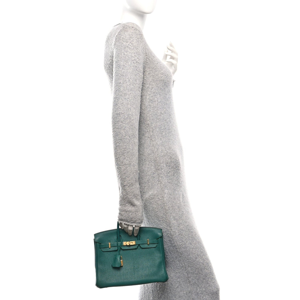 Togo Birkin 25 Malachite product image 2, provided for visual reference and product detail review