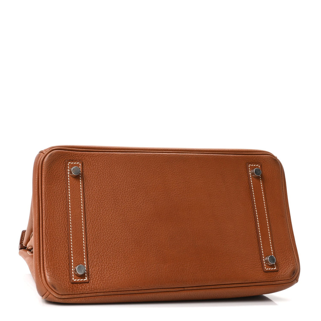 Natural Barenia Faubourg Birkin 30 Fauve product image 4, provided for visual reference and product detail review