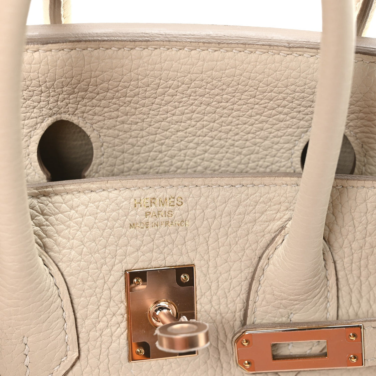 Togo Birkin 25 Craie product image 10, provided for visual reference and product detail review