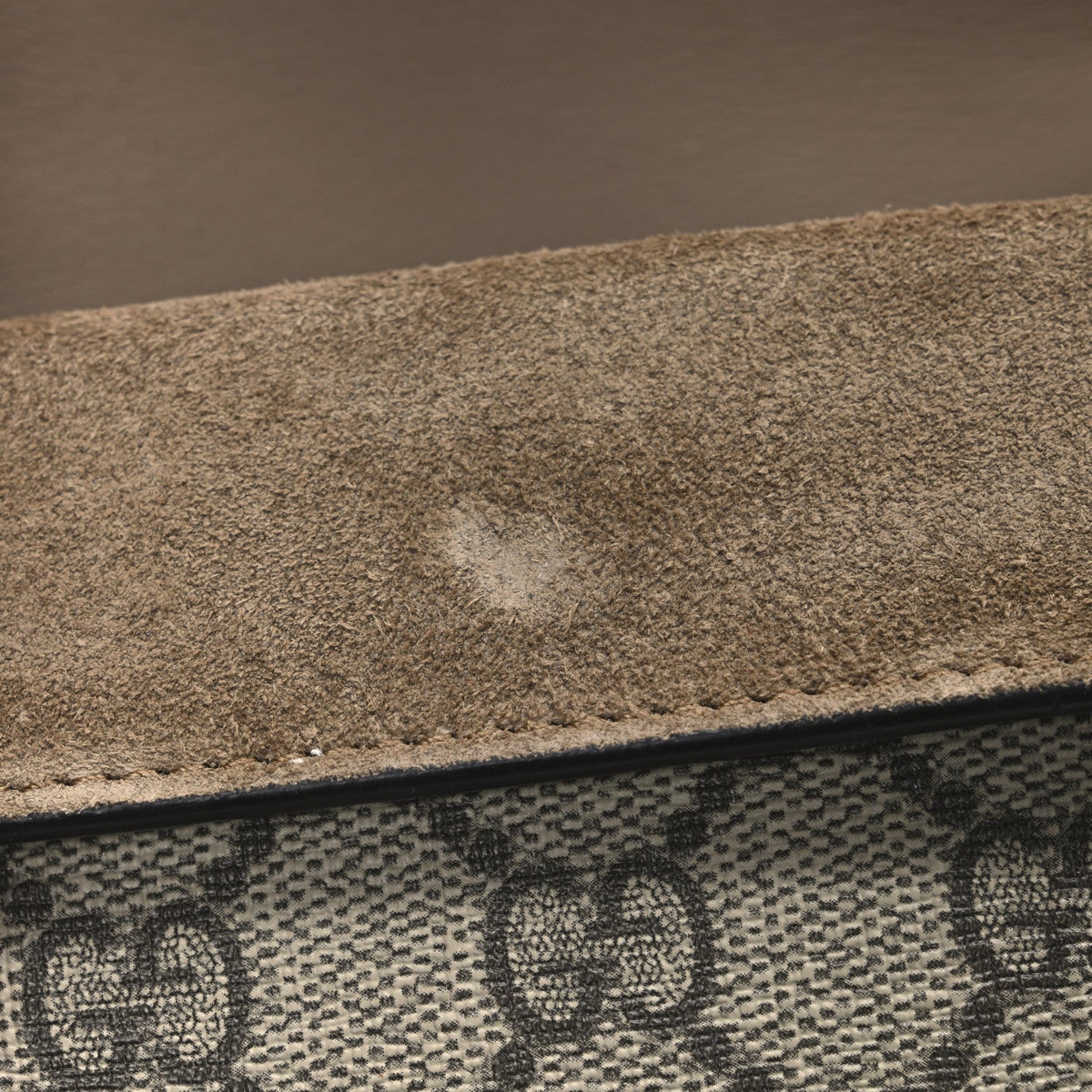 GG Supreme Monogram Super Mini Dionysus Shoulder Bag Taupe product image 10, provided for visual reference and product