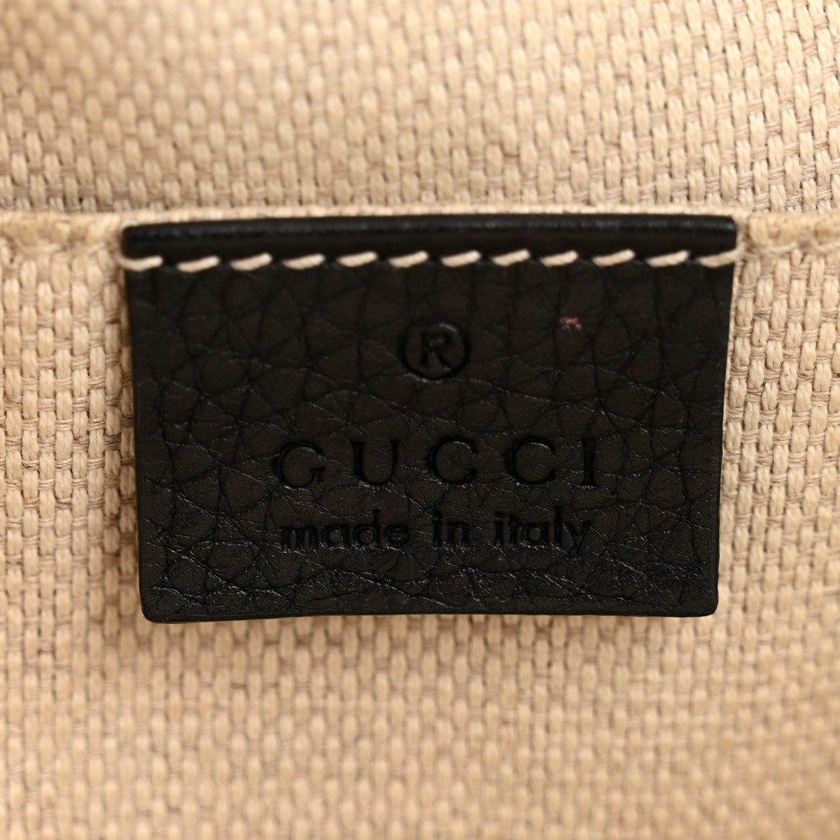 Pebbled Calfskin Small Soho Disco Bag Black product image 6, provided for visual reference and product detail review