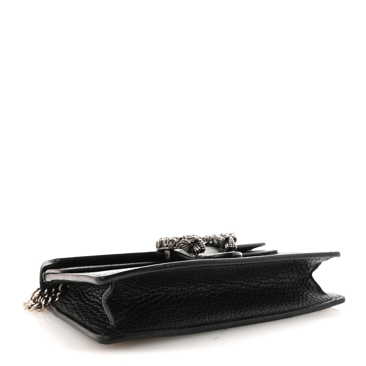 Calfskin Super Mini Dionysus Shoulder Bag Black product image 4, provided for visual reference and product detail review