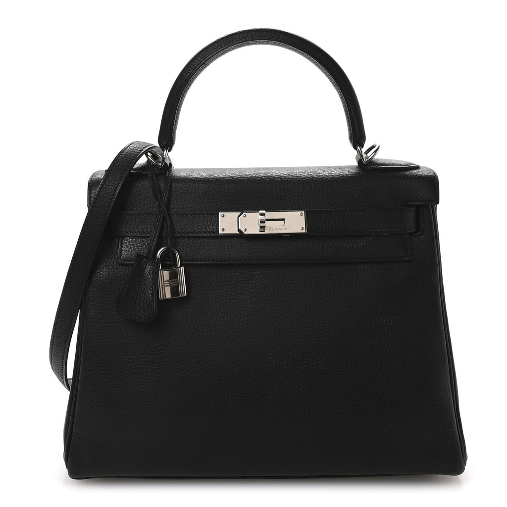 Togo Kelly Retourne 28 Black product image 1, provided for visual reference and product detail review
