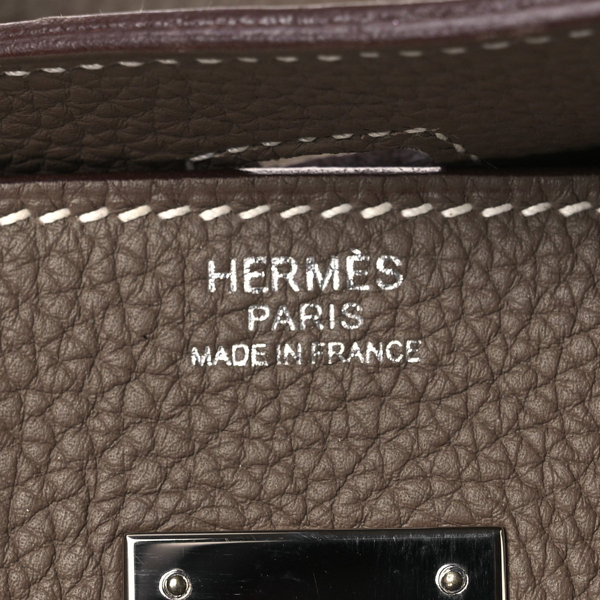 Togo Birkin 30 Etoupe product image 6, provided for visual reference and product detail review