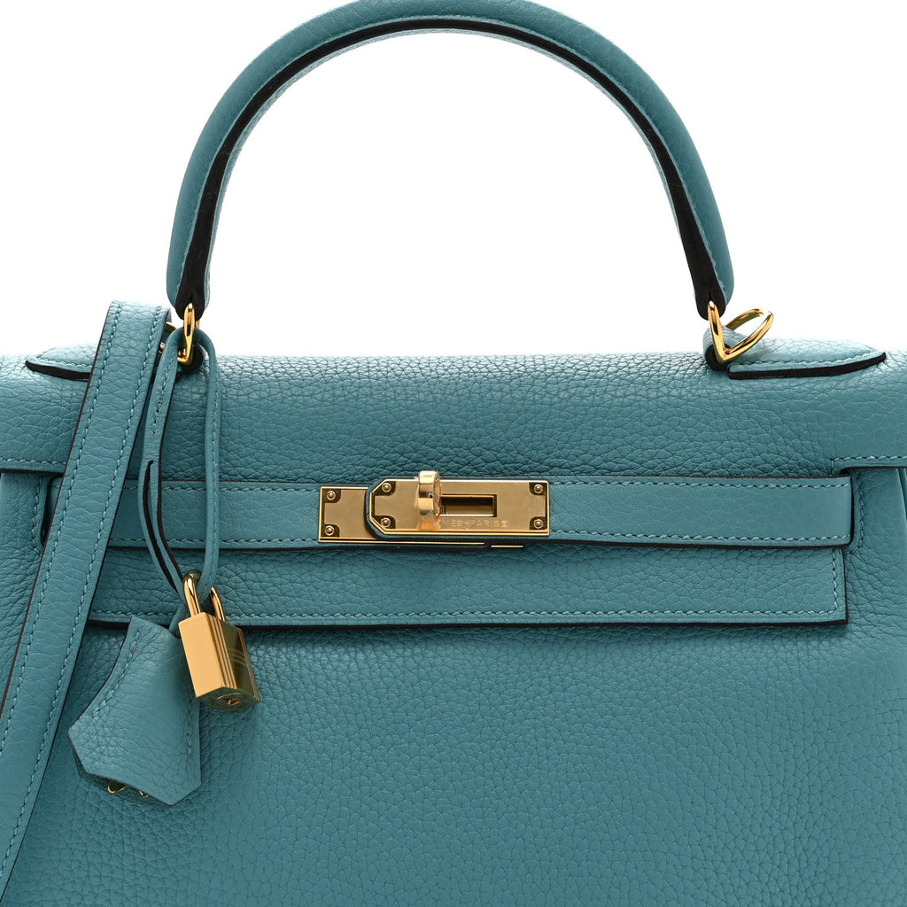 Togo Kelly Retourne 28 Bleu Atoll product image 15, provided for visual reference and product detail review